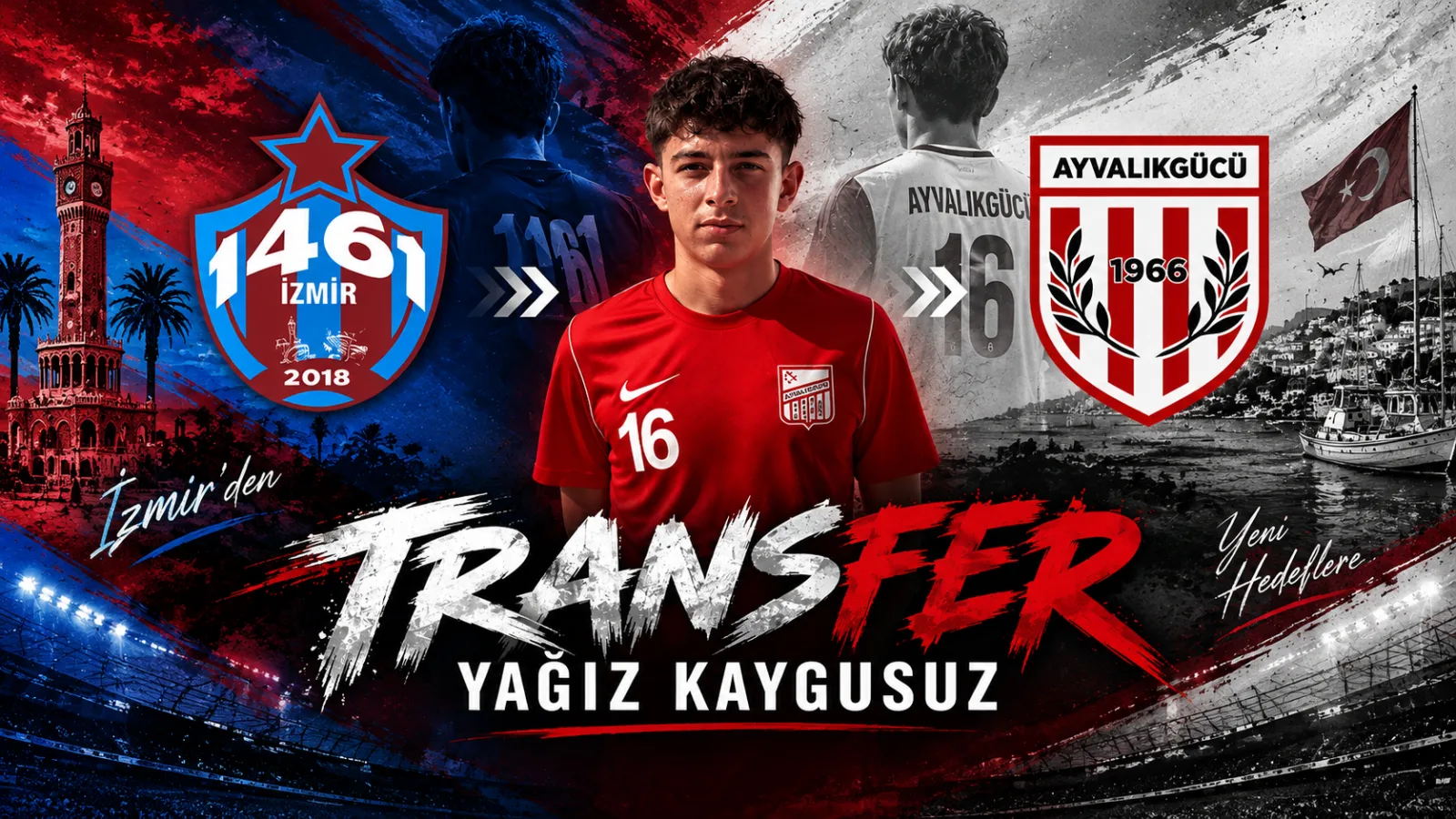 Yağız Kaygusuz, Ayvalıkgücü’ne Transfer Oldu